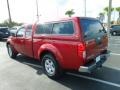 2010 Red Brick Nissan Frontier SE V6 King Cab 4x4  photo #3