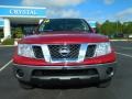 2010 Red Brick Nissan Frontier SE V6 King Cab 4x4  photo #13