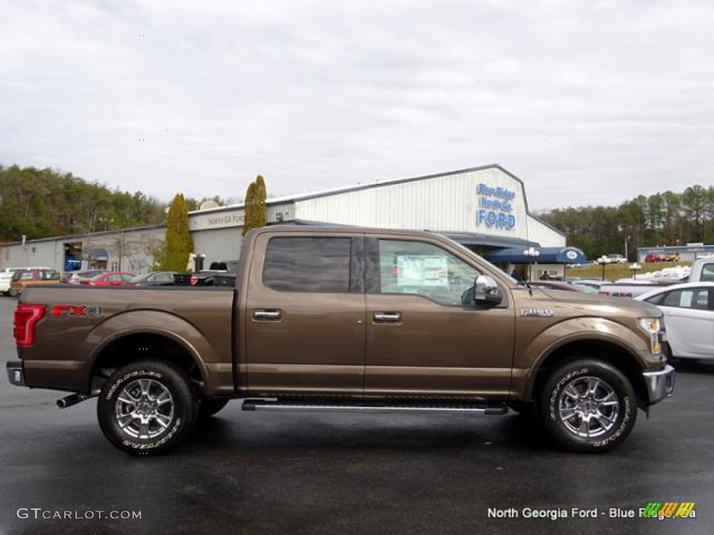 2016 F150 Lariat SuperCrew 4x4 - Caribou / Medium Light Camel photo #6