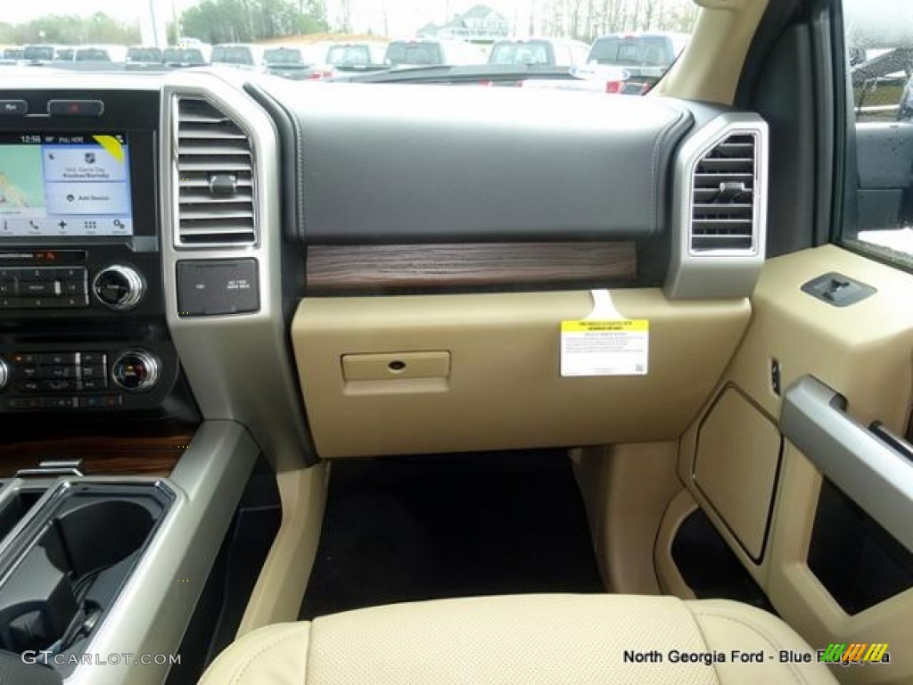 2016 F150 Lariat SuperCrew 4x4 - Caribou / Medium Light Camel photo #17