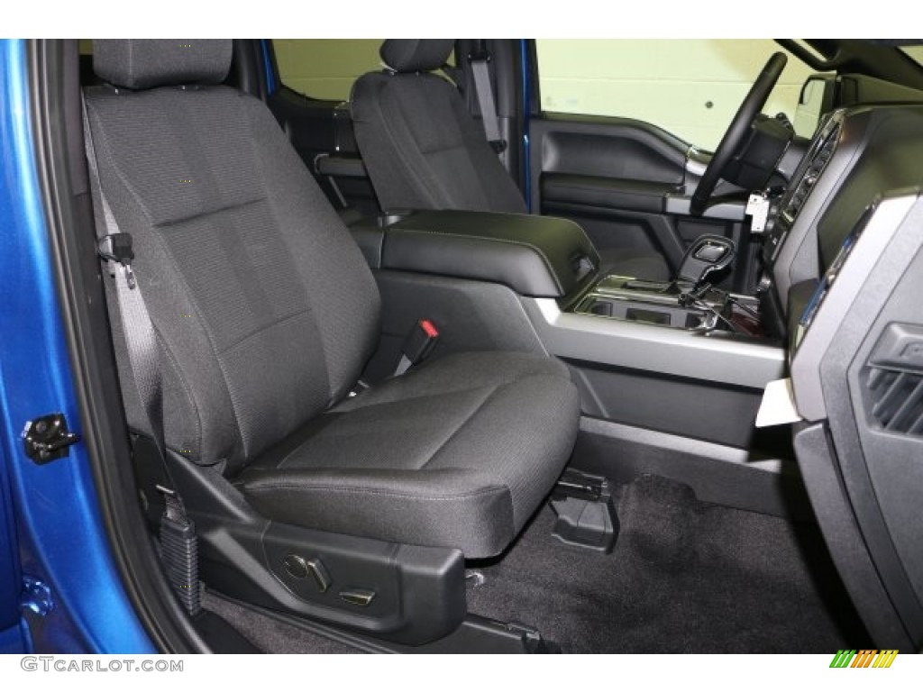 2016 F150 XLT SuperCrew 4x4 - Blue Flame / Black photo #9
