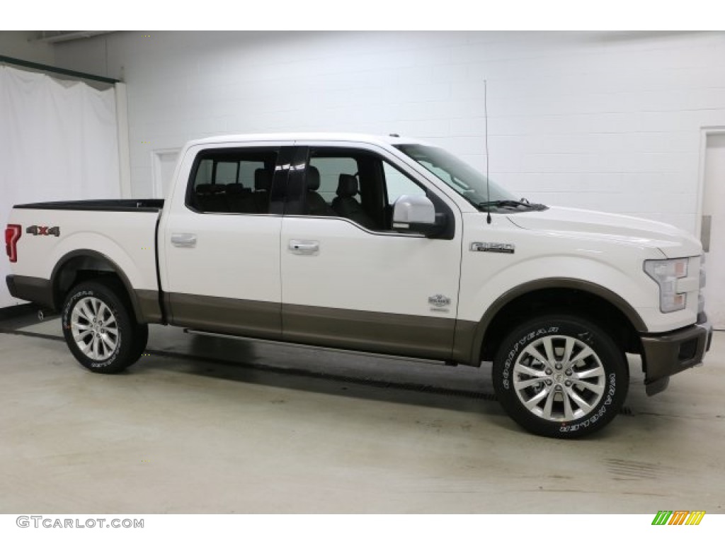 2016 F150 King Ranch SuperCrew 4x4 - White Platinum / King Ranch Java photo #1