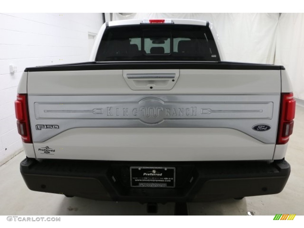 2016 F150 King Ranch SuperCrew 4x4 - White Platinum / King Ranch Java photo #5