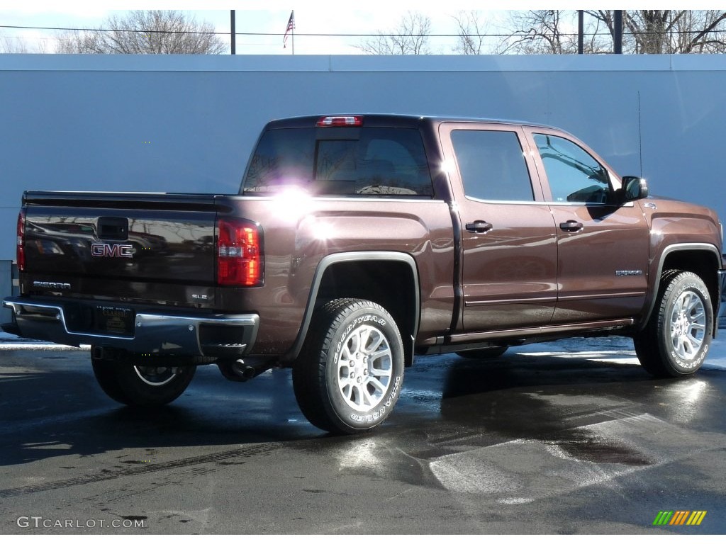 Mahogany Metallic 2016 GMC Sierra 1500 SLE Crew Cab 4WD Exterior Photo #110587237