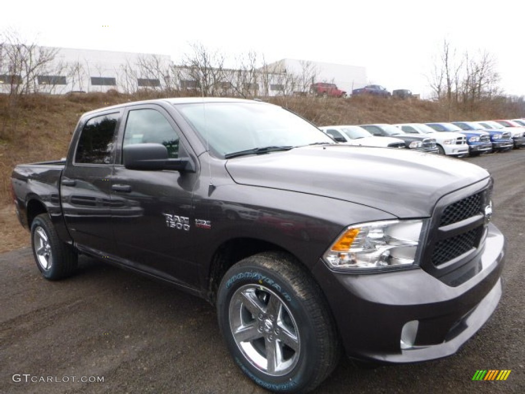 Granite Crystal Metallic 2016 Ram 1500 Tradesman Crew Cab 4x4 Exterior Photo #110587252