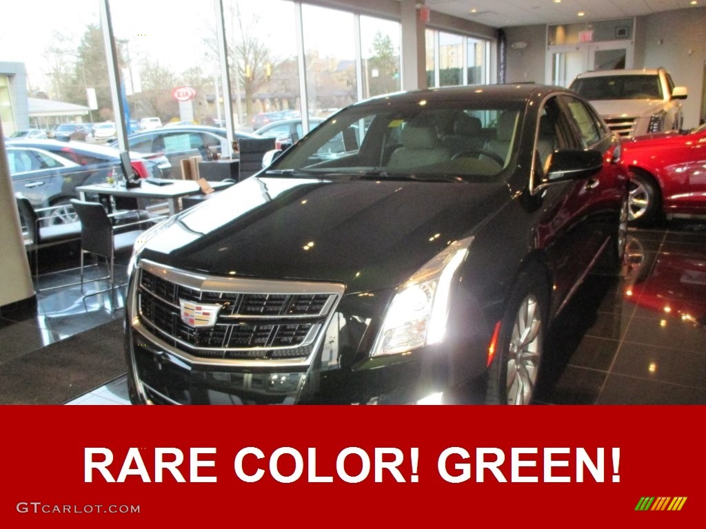 2016 XTS Luxury AWD Sedan - Dark Emerald Metallic / Shale/Cocoa photo #1