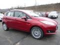 2016 Ruby Red Metallic Ford Fiesta Titanium Hatchback  photo #1