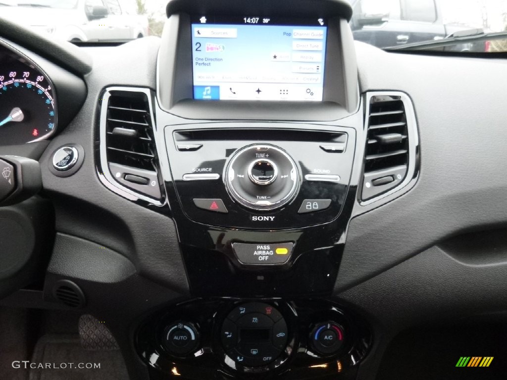 2016 Fiesta Titanium Hatchback - Ruby Red Metallic / Charcoal Black photo #15