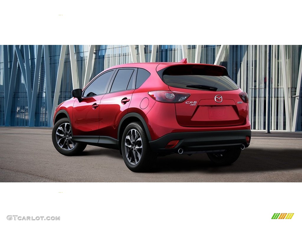 2016 CX-5 Touring AWD - Sonic Silver Metallic / Black photo #6