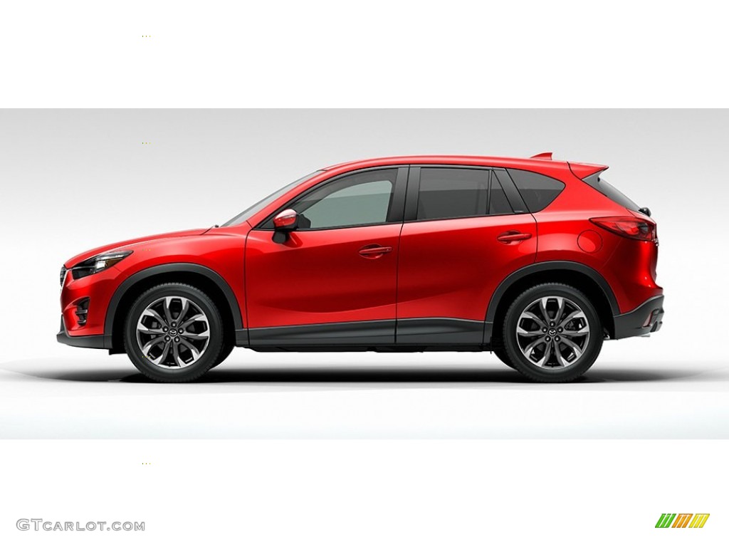 2016 CX-5 Touring AWD - Sonic Silver Metallic / Black photo #9