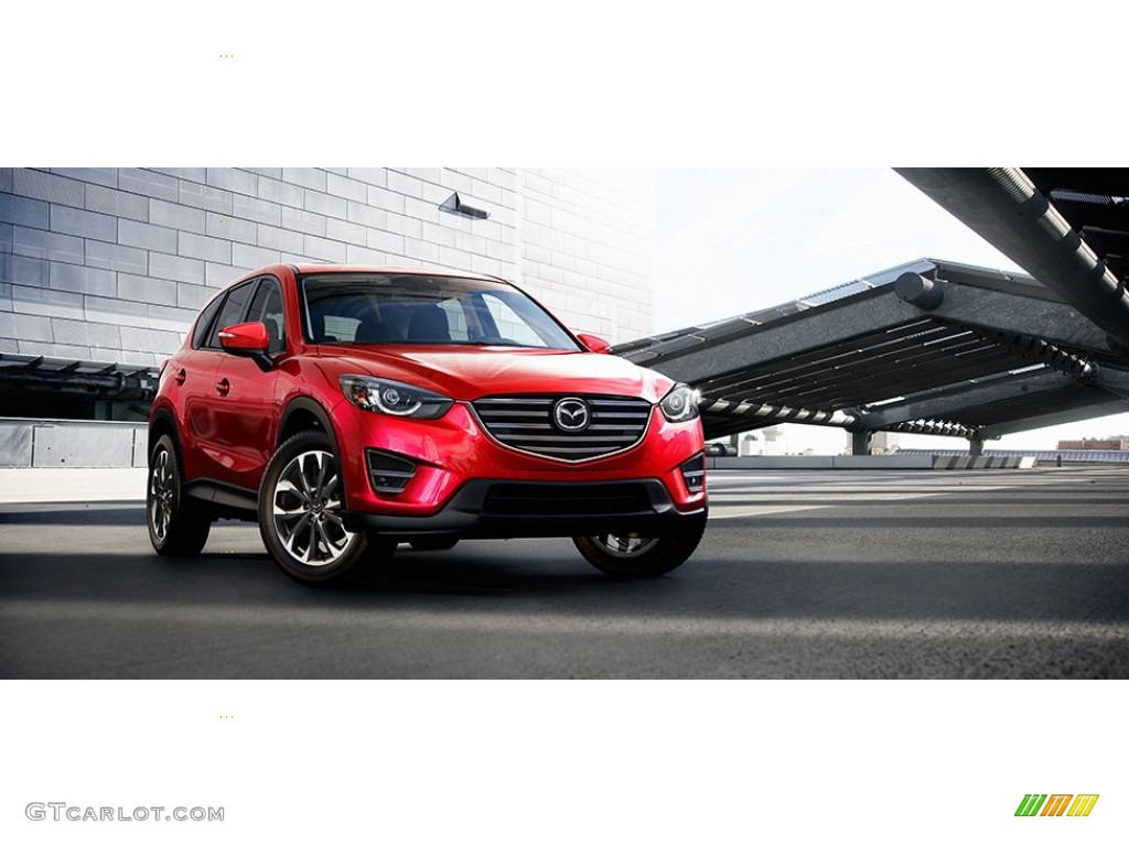 2016 CX-5 Touring AWD - Sonic Silver Metallic / Black photo #12