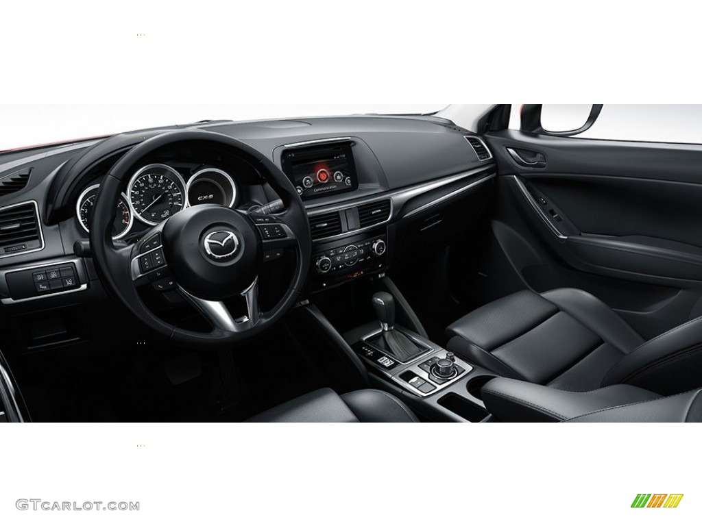 2016 CX-5 Touring AWD - Sonic Silver Metallic / Black photo #13