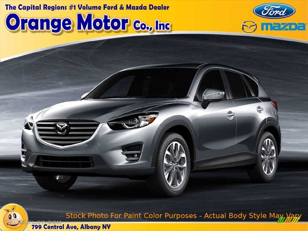 2016 CX-5 Grand Touring - Meteor Gray Mica / Black photo #1