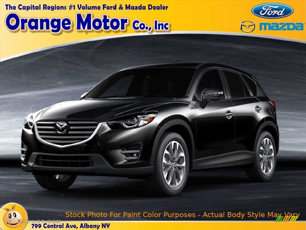 2016 CX-5 Grand Touring - Jet Black Mica / Parchment photo #1