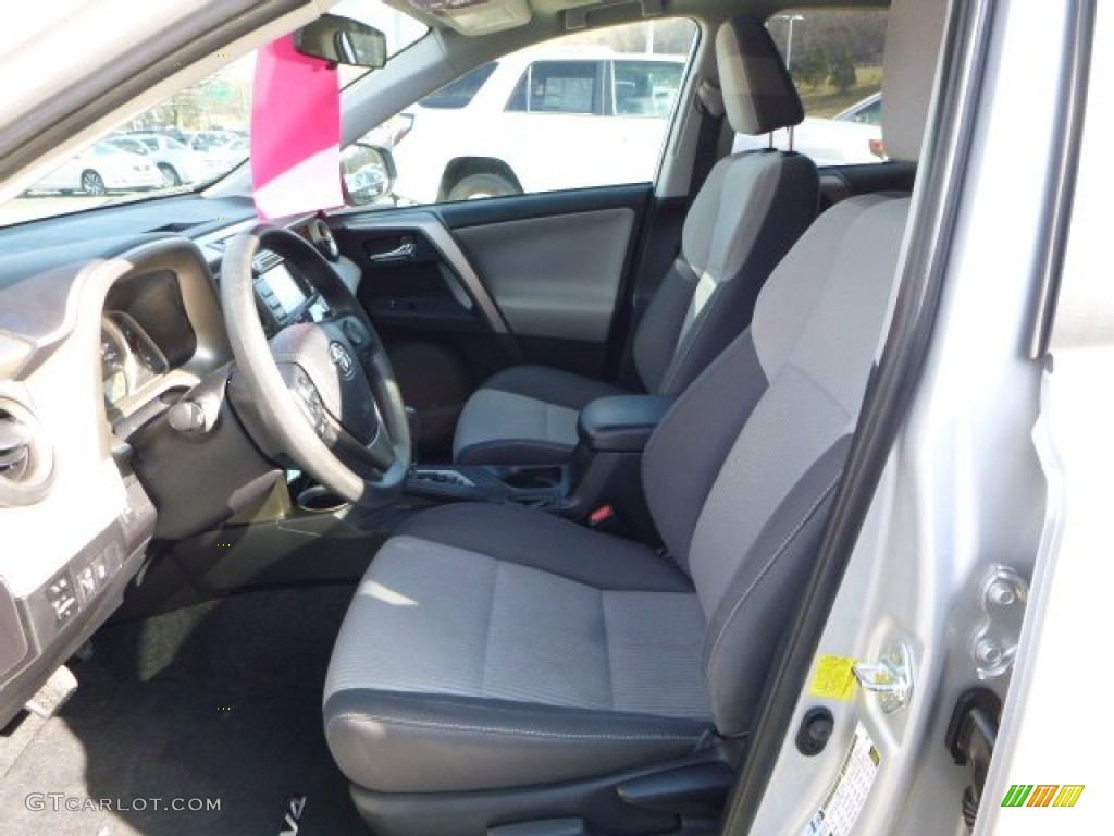 2014 RAV4 XLE AWD - Classic Silver Metallic / Ash photo #13