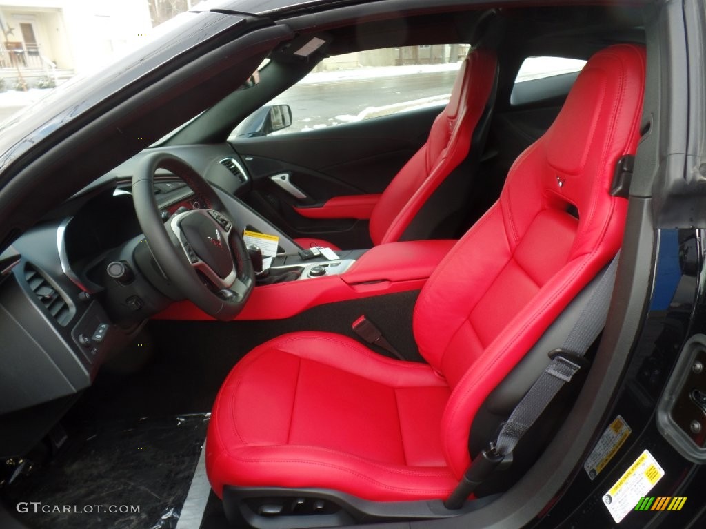 2016 Chevrolet Corvette Stingray Coupe Front Seat Photo #110592060