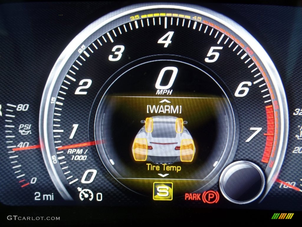2016 Chevrolet Corvette Stingray Coupe Gauges Photo #110592310