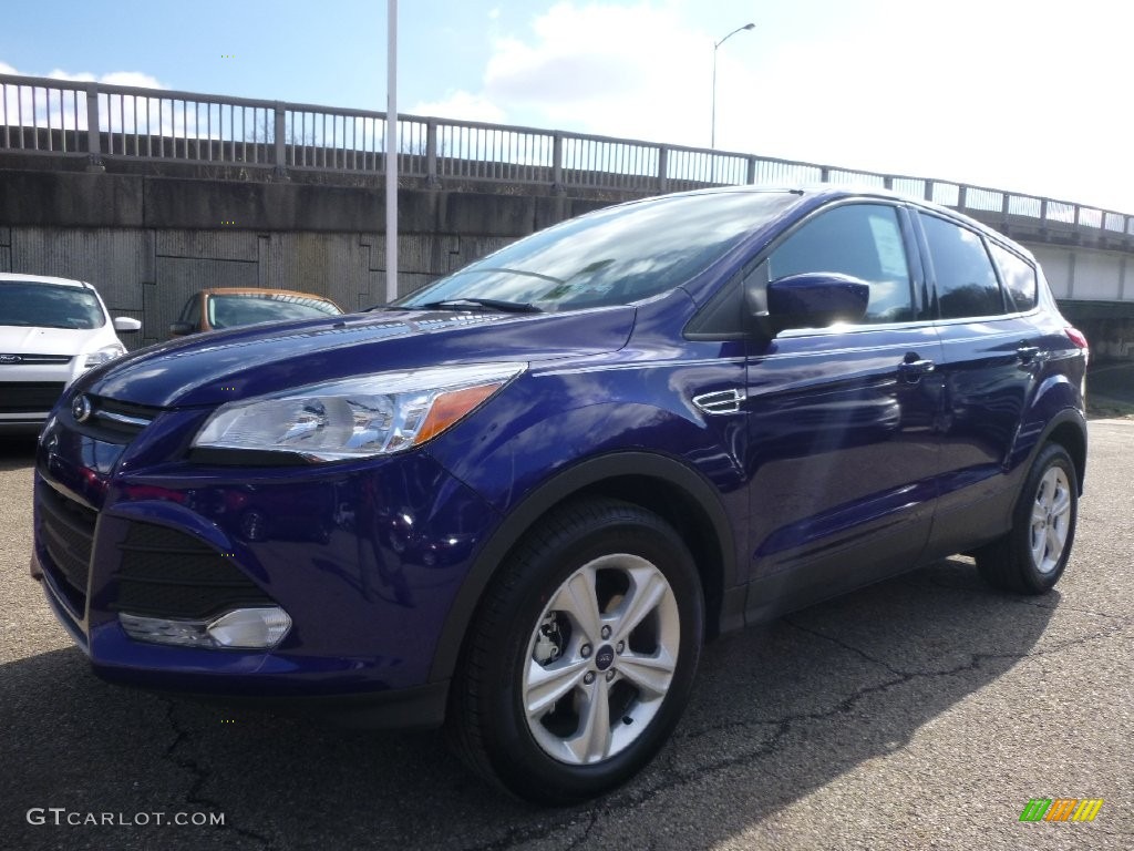 2016 Escape SE 4WD - Deep Impact Blue Metallic / Charcoal Black photo #7