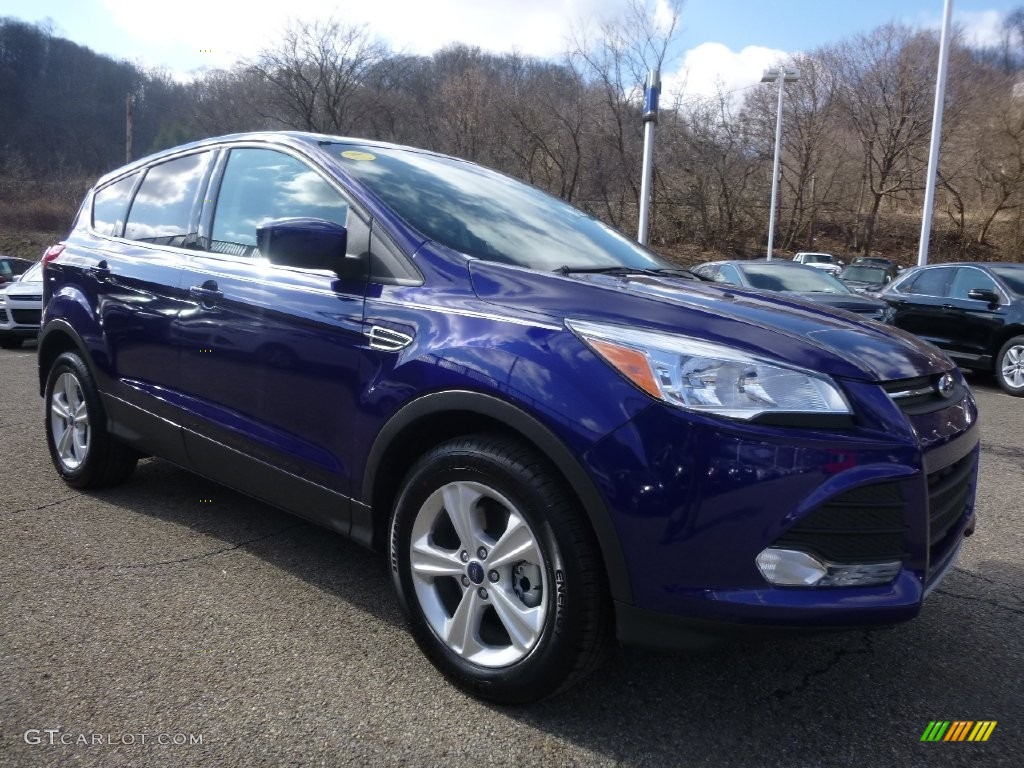 2016 Escape SE 4WD - Deep Impact Blue Metallic / Charcoal Black photo #9