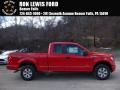 Race Red 2016 Ford F150 XL SuperCab 4x4
