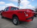 2016 Race Red Ford F150 XL SuperCab 4x4  photo #5