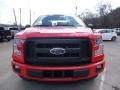 2016 Race Red Ford F150 XL SuperCab 4x4  photo #8