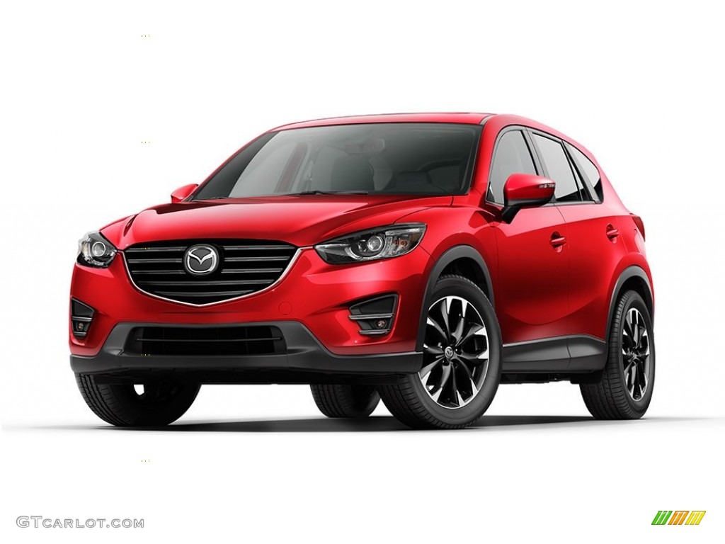 2016 CX-5 Grand Touring - Blue Reflex Mica / Black photo #8