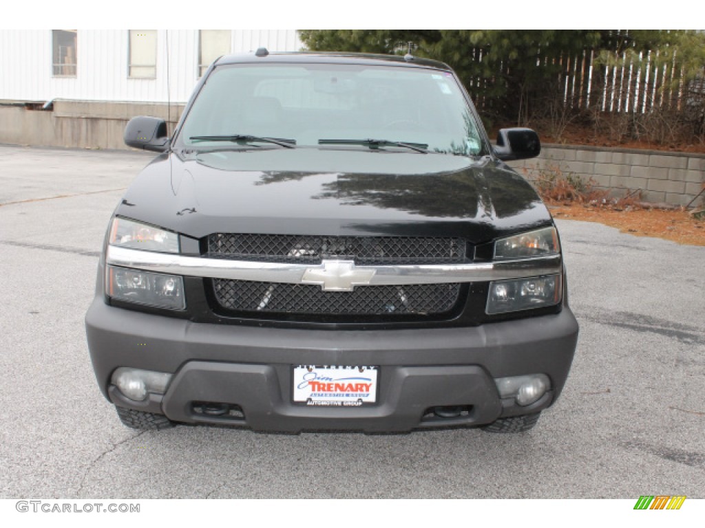 2004 Avalanche 1500 Z71 4x4 - Black / Dark Charcoal photo #7