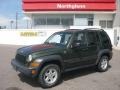 2007 Jeep Green Metallic Jeep Liberty Sport 4x4  photo #1