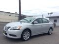 2014 Brilliant Silver Nissan Sentra SV  photo #1