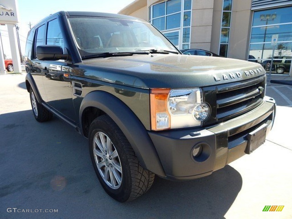 2008 LR3 V8 SE - Tonga Green Pearlescent / Alpaca Beige photo #2