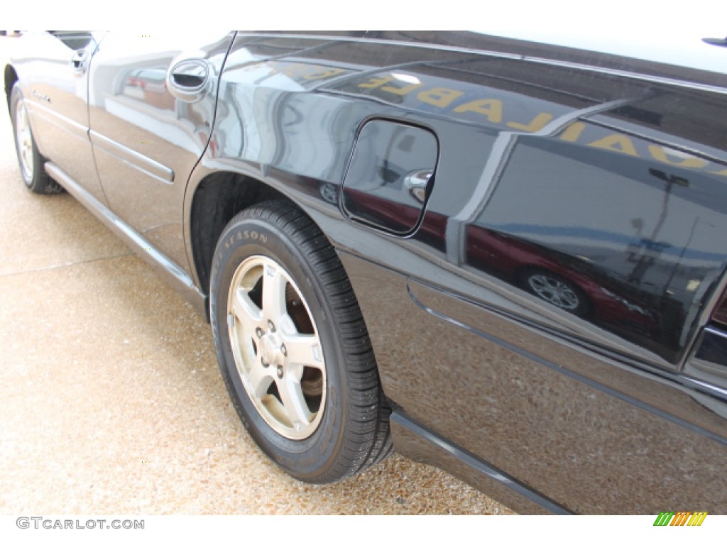 2004 Impala LS - Black / Neutral Beige photo #4
