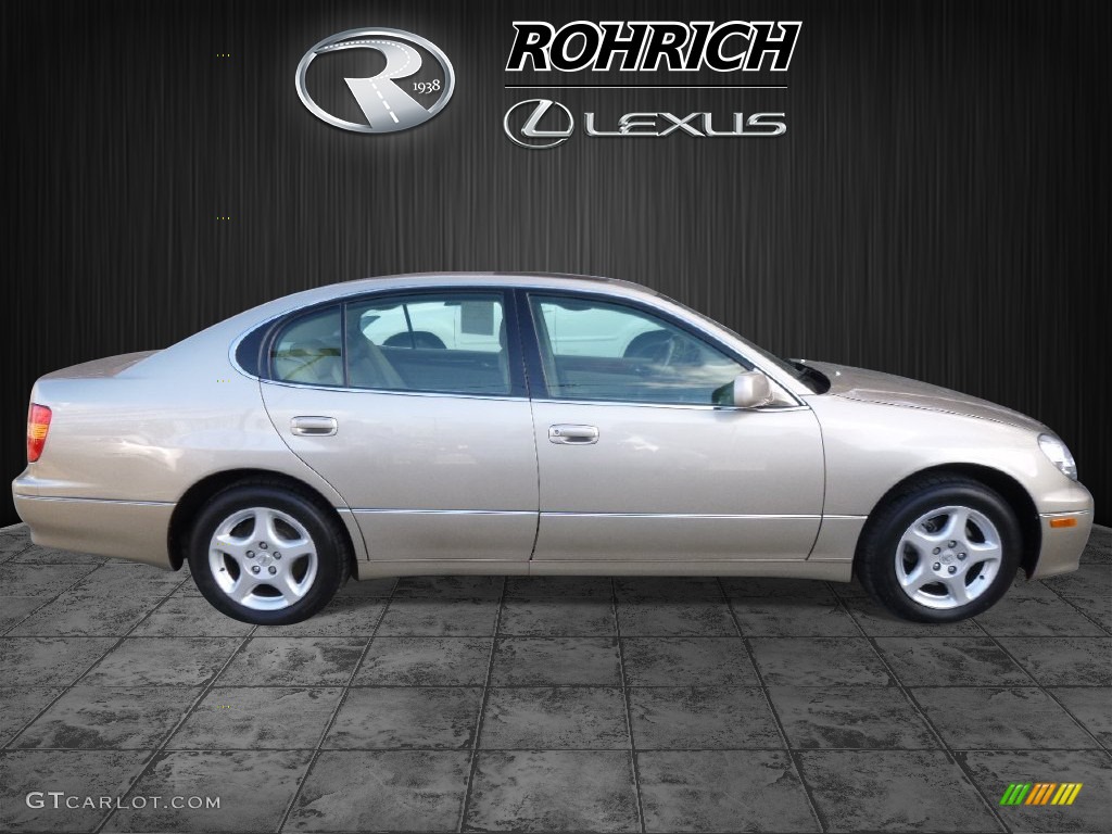 1999 GS 300 - Burnished Gold Metallic / Ivory photo #2