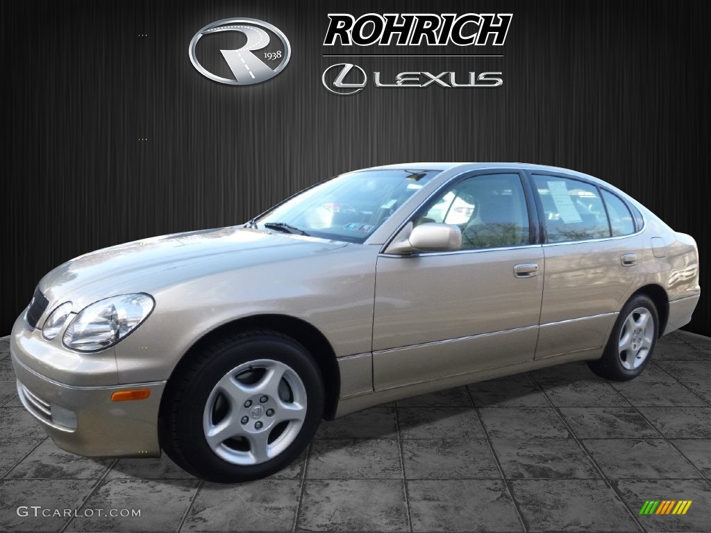 1999 GS 300 - Burnished Gold Metallic / Ivory photo #3