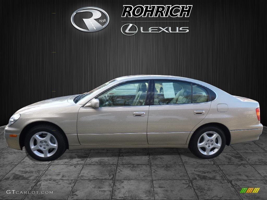 1999 GS 300 - Burnished Gold Metallic / Ivory photo #4
