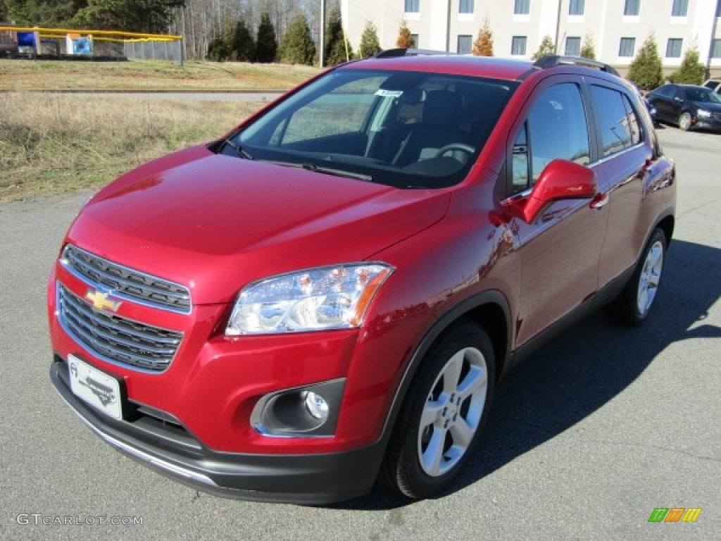 2015 Trax LTZ - Ruby Red Metallic / Jet Black photo #2