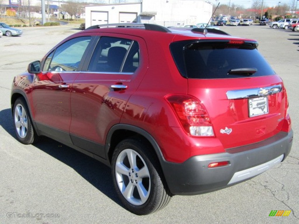 2015 Trax LTZ - Ruby Red Metallic / Jet Black photo #4