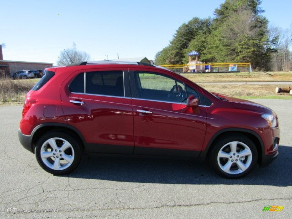 2015 Trax LTZ - Ruby Red Metallic / Jet Black photo #6
