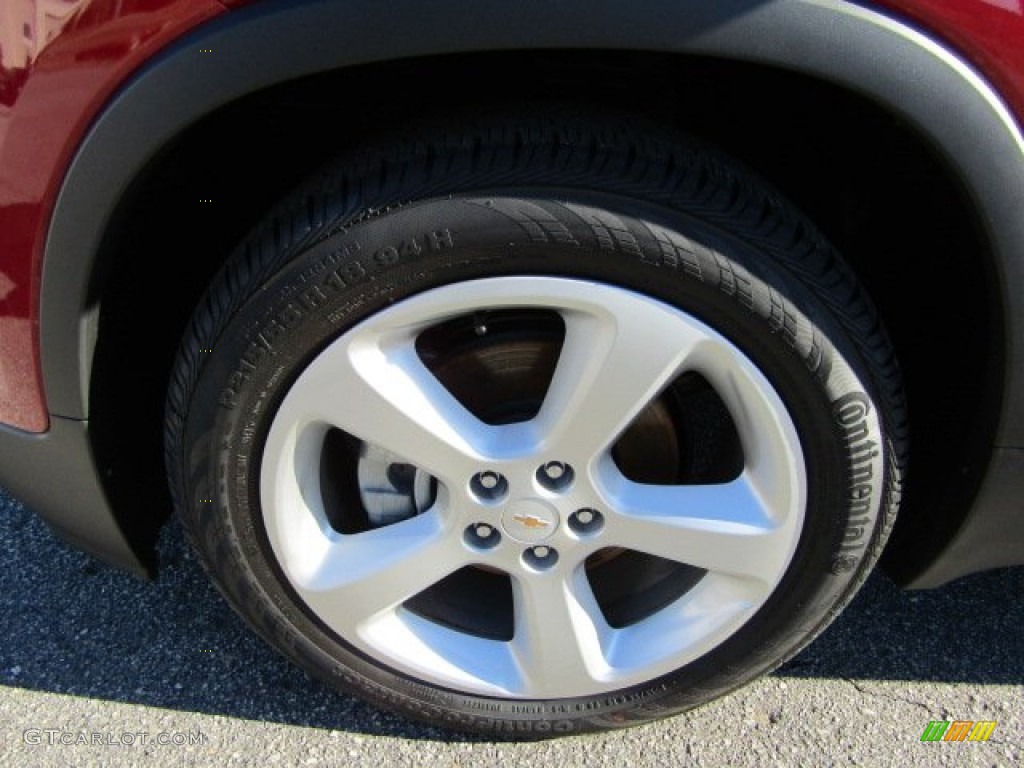 2015 Trax LTZ - Ruby Red Metallic / Jet Black photo #21