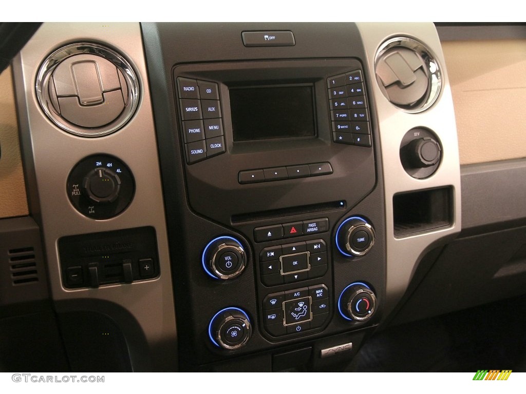 2013 F150 XLT SuperCrew 4x4 - Pale Adobe Metallic / Adobe photo #12