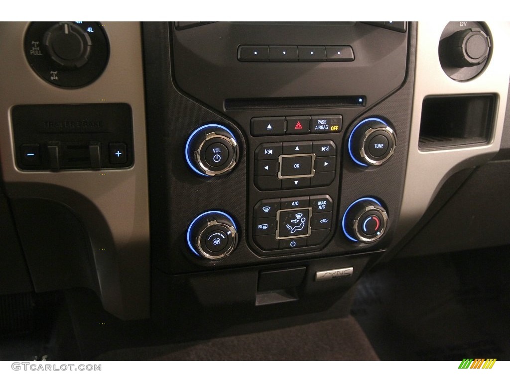 2013 F150 XLT SuperCrew 4x4 - Pale Adobe Metallic / Adobe photo #14