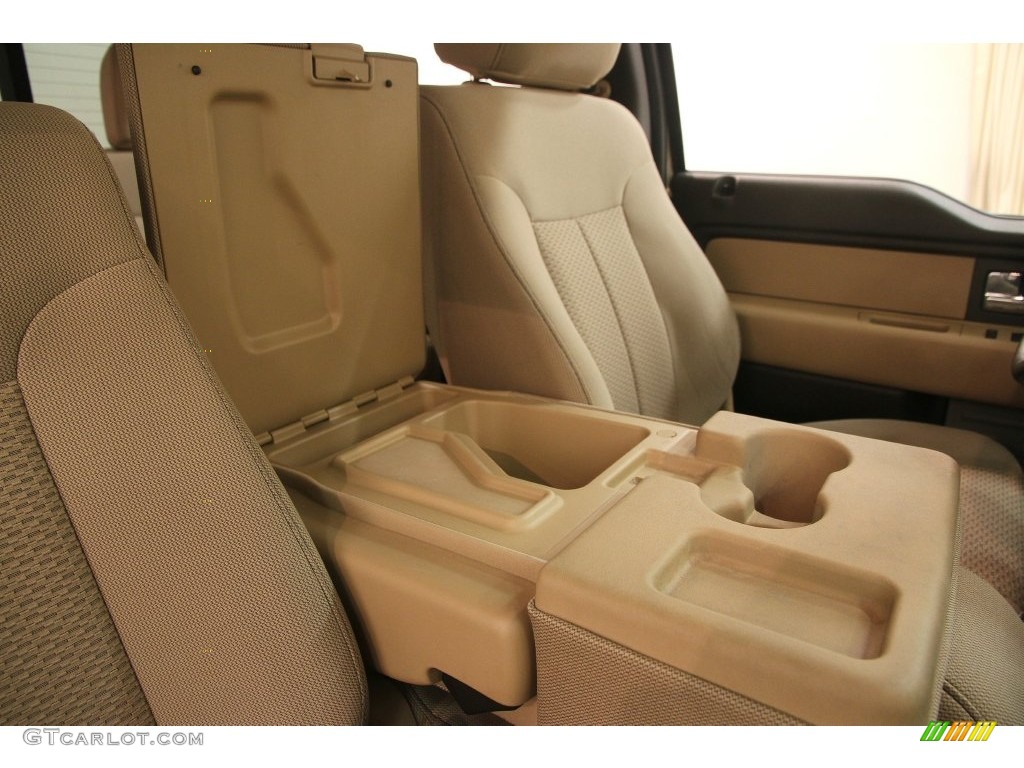 2013 F150 XLT SuperCrew 4x4 - Pale Adobe Metallic / Adobe photo #18