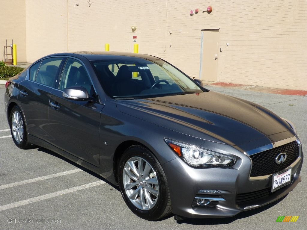 2015 Q50 3.7 - Graphite Shadow / Graphite photo #1