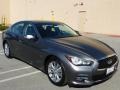 2015 Graphite Shadow Infiniti Q50 3.7  photo #1