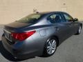 2015 Graphite Shadow Infiniti Q50 3.7  photo #3