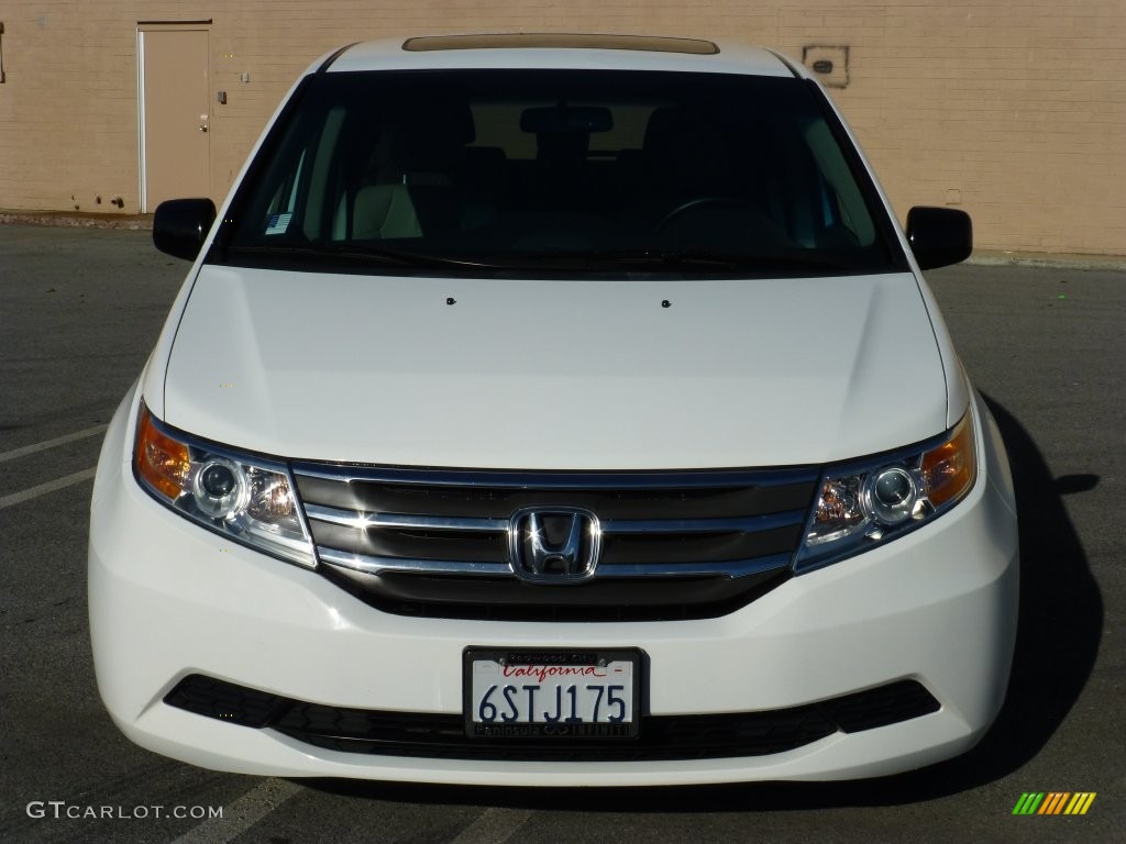 2011 Odyssey EX-L - Taffeta White / Gray photo #11