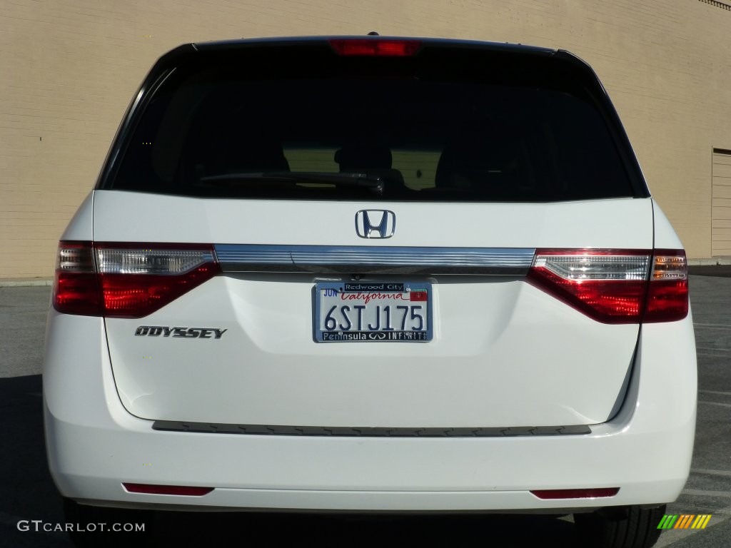 2011 Odyssey EX-L - Taffeta White / Gray photo #13