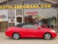 2006 Absolutely Red Toyota Solara SLE V6 Convertible  photo #3