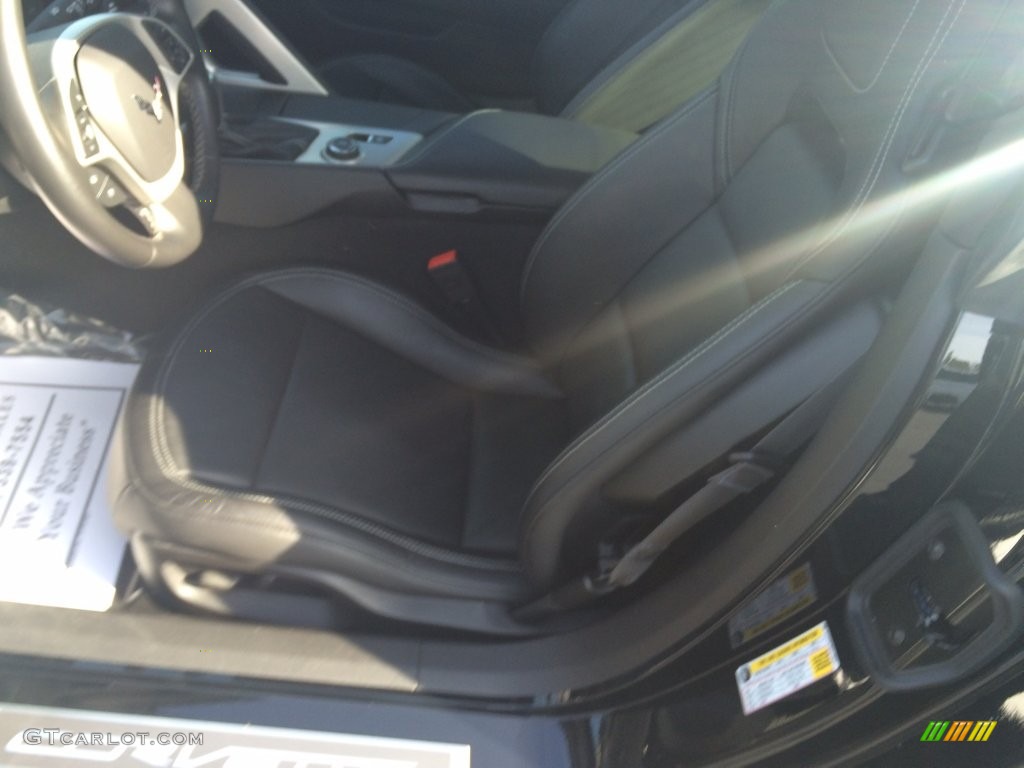 2014 Corvette Stingray Coupe - Black / Jet Black photo #6