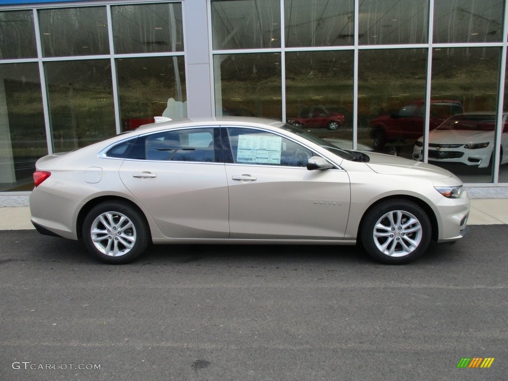 2016 Malibu LT - Champagne Silver Metallic / Jet Black photo #2